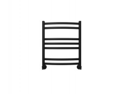 Водяной Полотенцесушитель «Aquatek» П7 Лугано, Черный Муар, 50x60см (AQ DOC0760BL)