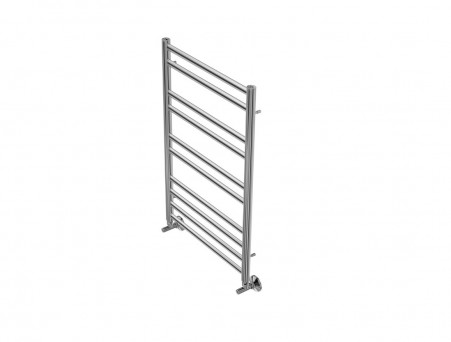 Водяной Полотенцесушитель «Aquatek» П10 Оберон, Хром, 50x80см (AQ RO1080CH)