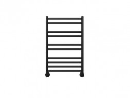 Водяной Полотенцесушитель «Aquatek» П10 Оберон, Черный Муар, 50x80см (AQ RO1080BL)