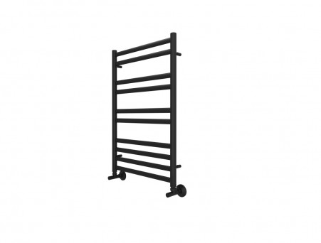 Водяной Полотенцесушитель «Aquatek» П10 Оберон, Черный Муар, 50x80см (AQ RO1080BL)