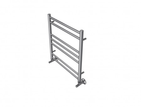 Водяной Полотенцесушитель «Aquatek» П7 Оберон, Хром, 50x60см (AQ RO0760CH)