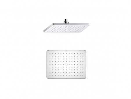 Верхний Душ «Aquatek» Прямоугольный, Настенный, Хром, 26x19x7см (AQ2087CR)