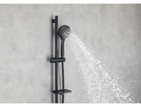 Душевая Лейка «Aquatek» 3 Jet, Черный Матовый (AQ2003MB)