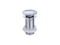 Донный Клапан «Aquatek» Нержавеющая Сталь, Хром (AQ6000CR)