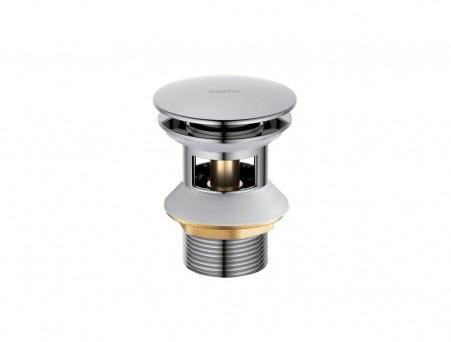 Донный Клапан «Aquatek» Латунь, Хром (AQ6002CR)