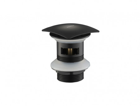 Донный Клапан «Aquatek» Латунь, Черный Матовый (AQ6004MB)