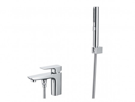 Смеситель на Борт Ванны «Aquatek» Вега, Врезной, Хром (AQ1044CR)