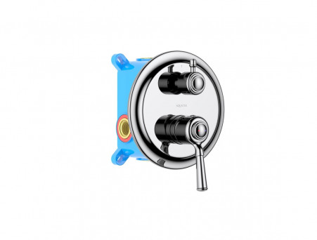 Смеситель для Ванны «Aquatek» Классик, Встраиваемый, Хром (AQ1546CR)