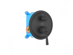 Смеситель для Ванны «Aquatek» Классик, Встраиваемый, Черный Матовый (AQ1546MB)