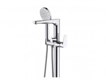 Смеситель для Ванны «Aquatek» Бетта, Напольный, Хром (AQ1145CR)