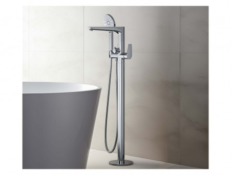 Смеситель для Ванны «Aquatek» Бетта, Напольный, Хром (AQ1145CR)