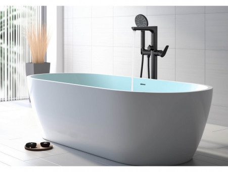 Смеситель для Ванны «Aquatek» Бетта, Напольный, Черный Матовый (AQ1145MB)