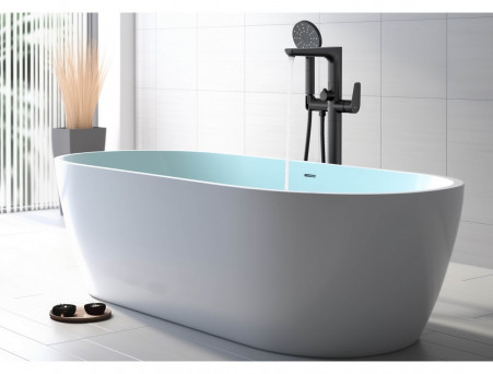 Смеситель для Ванны «Aquatek» Бетта, Напольный, Черный Матовый (AQ1145MB)