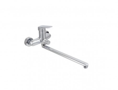 Смеситель Универсальный «Aquatek» Вега, Длинный Излив, Хром (AQ1042CR)