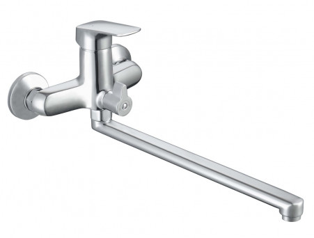 Смеситель Универсальный «Aquatek» Вега, Длинный Излив, Хром (AQ1042CR)