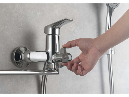 Смеситель Универсальный «Aquatek» Вега, Длинный Излив, Хром (AQ1042CR)