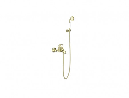 Смеситель для Ванны «Aquatek» Классик, Полированное Золото, с Душевым Набором (AQ1549PG)