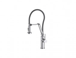 Смеситель для Кухни «Aquatek» 2 Jet, Европа, Профессиональный, Хром (AQ1388CR)