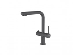 Смеситель для Кухни «Aquatek» с Подключением к Фильтру Питьевой Воды, Европа, Черный Матовый (AQ1385MB)