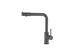 Смеситель для Кухни «Aquatek» с Подключением к Фильтру Питьевой Воды, Европа, Черный Матовый (AQ1386MB)