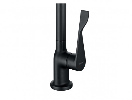 Смеситель для Кухни «Aquatek» Квадратный Излив, Черный Матовый (AQ1083MB)