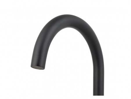 Смеситель для Кухни «Aquatek» Вега, Полукруглый Излив, Черный Матовый (AQ1082MB)