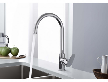 Смеситель для Кухни «Aquatek» Бетта, Хром (AQ1182CR)