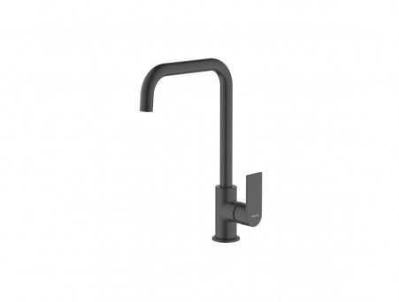 Смеситель для Кухни «Aquatek» Лира, Черный Матовый (AQ1480MB)