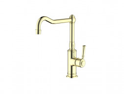 Смеситель для Кухни «Aquatek» Классик, Полированное Золото (AQ1580PG)