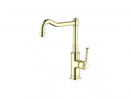 Смеситель для Кухни «Aquatek» Классик, Полированное Золото (AQ1580PG)