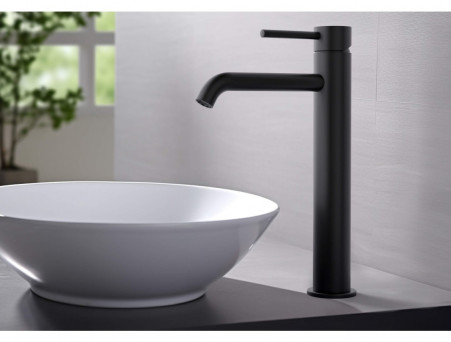 Смеситель для Раковины «Aquatek» 215 Европа, Черный Матовый (AQ1304MB)