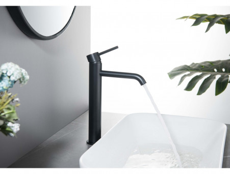 Смеситель для Раковины «Aquatek» 215 Европа, Черный Матовый (AQ1304MB)