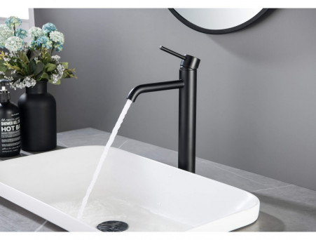 Смеситель для Раковины «Aquatek» 215 Европа, Черный Матовый (AQ1304MB)