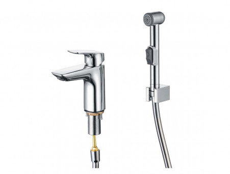 Смеситель для Раковины «Aquatek» 97 Вега, Хром (AQ1012CR)