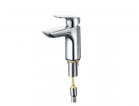 Смеситель для Раковины «Aquatek» 97 Вега, Хром (AQ1012CR)