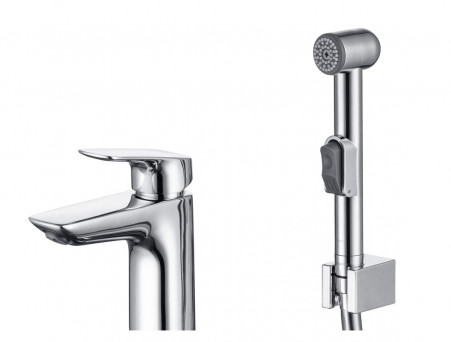 Смеситель для Раковины «Aquatek» 97 Вега, Хром (AQ1012CR)