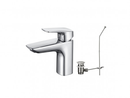 Смеситель для Раковины «Aquatek» 97 Вега, Хром (AQ1011CR)