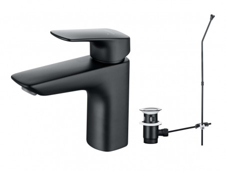 Смеситель для Раковины «Aquatek» 97 Вега, Черный Матовый (AQ1011MB)