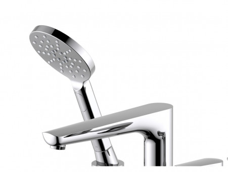 Смеситель на Борт Ванны «Aquatek» Бетта, 4 Отверстия, Хром (AQ1148CR)