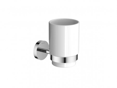 Стакан с Держателем «Aquatek» Бетта, Хром (AQ4604CR)