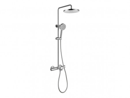 Душевая Система «Aquatek» Термостатическая, 3 Jet 26см, Хром (AQ2043CR)