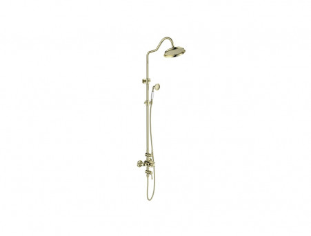 Душевая Система «Aquatek» Термостатическая, Классик, Черный Матовый (AQ2563PG)