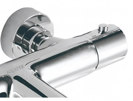 Смеситель для Ванны «Aquatek» Термостатический, Хром (AQ1043CR)
