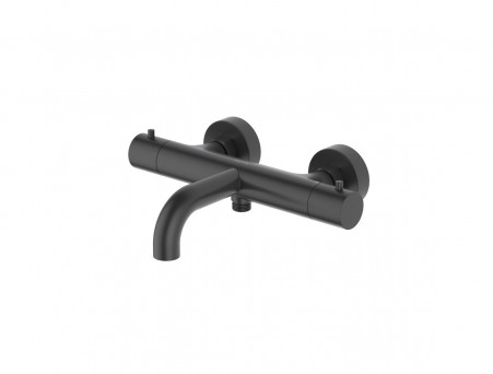 Смеситель для Ванны «Aquatek» Термостатический, Европа, Черный Матовый (AQ1343MB)