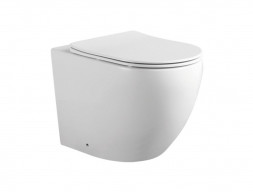 Унитаз Напольный «Aquatek» Европа, Безободковый, Сиденье Soft Close, 56x36x41см (AQ1902-00)