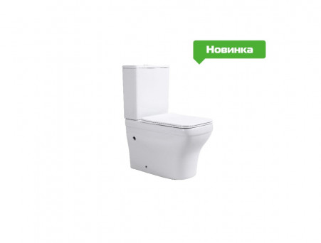 Унитаз-Компакт «Aquatek» Амадео, Сиденье Soft Close, 64x39x82 (AQ2914-00)