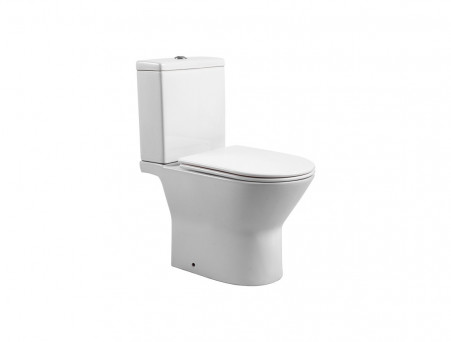 Унитаз-Компакт «Aquatek» Леон, Сиденье Soft Close, с Бачком (AQ2785-00)