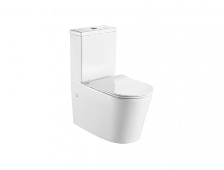 Унитаз-Компакт «Aquatek» Оберон, Сиденье Soft Close, с Бачком (AQ1273S-00)