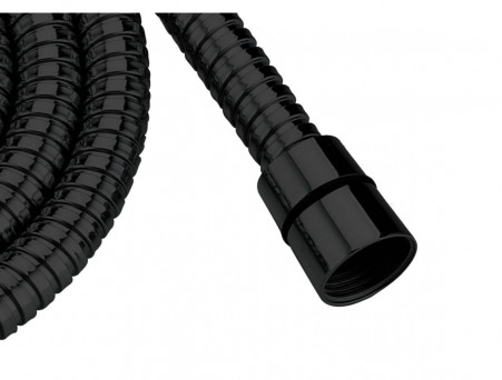 Душевой Шланг «Aquatek» Нержавеющая Cталь, Черный Матовый, 200см (AQ2102MB)