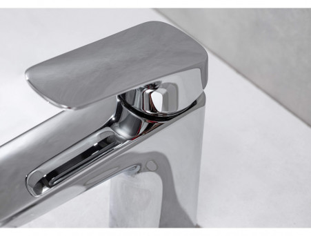 Смеситель для Раковины «Aquatek» 97 Вега, без Донного Клапана, Хром (AQ1010CR)